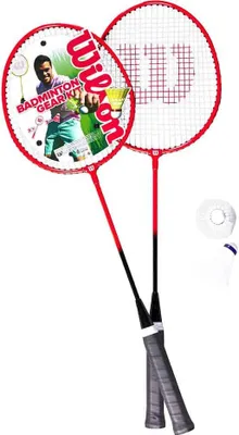 Produktbild von Wilson Badminton 2 Pieces Kit V2 Red/Black L3 Badminton-Set