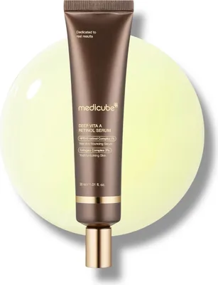 Obrázek produktu pro Medicube - Deep Vita A Retinol Serum - Noční sérum s retinolem a vitamínem A pro obnovu pleti 30ml