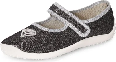 Produktbild von Ladeheid Kinder Mädchen Jungen Hausschuhe LAZT005(Graphite/Diamant,27 EU)