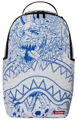 Productafbeelding van Rugzak Sprayground Blue Ink Doodle voor Uni