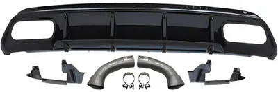 Image de DIEDERICHS 1682459 Enjoliveur, pare-chocs arrière pour MERCEDES-BENZ CLASSE A (W176) 2012-2018