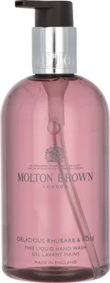 Zdjęcie produktu dla Molton Brown Gel Molton Brown Delicious Rhubarb & Rose Delikatny płyn do mycia rąk 300ml