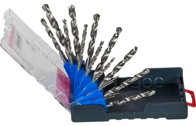 Immagine prodotto di kwb 109119 HSS Metal twist drill bit set 19-piece 1 mm, 1.5 mm, 2 mm, 2.5 mm, 3 mm, 3.5 mm, 4 mm, 4.5 mm, 5 mm, 5.5 mm, 6 mm, 6.5 mm, 7 mm, 7.5 mm, 8 mm, 8.5