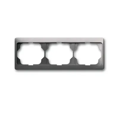 Produktbild von BJ alpha exclusive Rahmen 1723 KA-20 3fach platin waagerecht