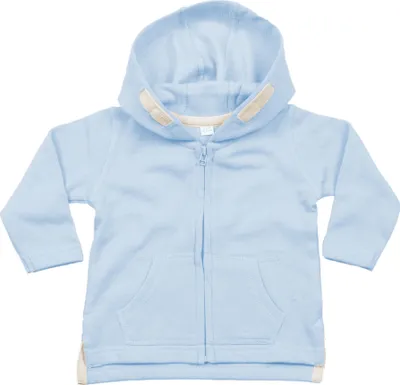 Productafbeelding van Babybugz - Hoodie met volledige rits voor baby, model BC5453 (66) (Blauw)