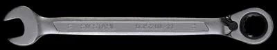 Produktbild von SW-Stahl Ratschen-Ringgabelschlüssel 03520L-11 165mm 25mm 6 3 6.3mm