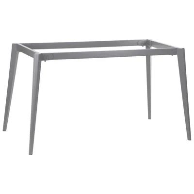 Zdjęcie produktu dla Metalowy stelaż do biurka lub stołu NY-A385, wymiary 155x74x72,2 cm, kolor szary