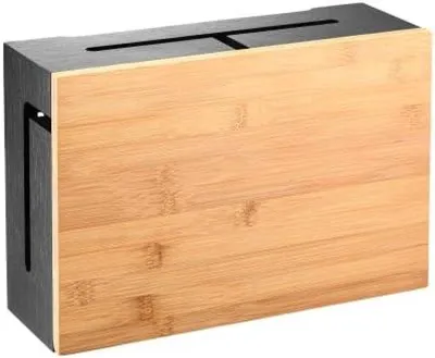 Immagine prodotto di Scatola porta cavi elettrica con coperchio magnetico - Nero