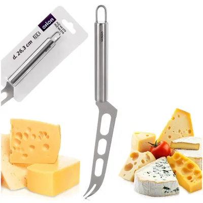Produktbild von Orion | Käsemesser - 26,5 cm - Gezahnt mit Servierspitze - Edelstahl - Weichkäsemesser