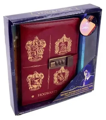 Imagen del producto de Carnet secreto de Harry Potter con código y bolígrafo mágico