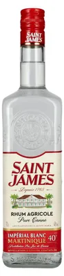 Produktbild von Saint James Rhum Blanc Agricole Martinique 40% Vol. 0,7l