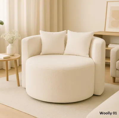 Produktbild von Sessel LOOP – komfortabler Akzent für ein modernes Wohnzimmer