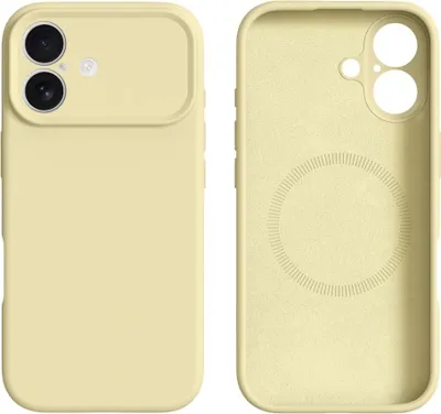 Produktbild von iPhone 17 Hülle - Coverup Colour TPU Back Cover - MagSafe-kompatibel - Gelb