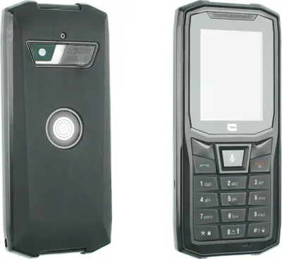 Immagine prodotto di caseroxx custodia protettiva in TPU compatibile con Crosscall Core-S4 / Core-S5, custodia in gomma per cellulare nera