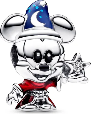 Zdjęcie produktu dla Wisiorek Pandora Disney Uczeń Czarnoksiężnika Mickey Charm 792954C01
