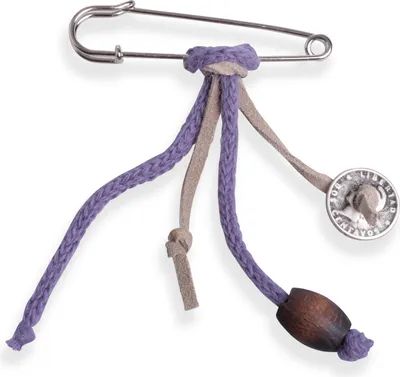 Produktbild von Knit Factory Brosche - Violett