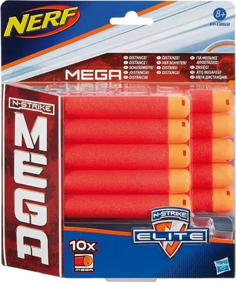 Obrázek produktu pro Hasbro Nerf A4368E24 - Šipky N-Strike Elite MEGA, příslušenství Nerf