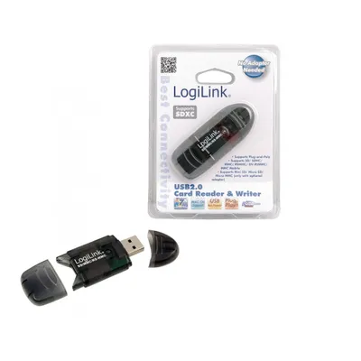 Produktbild von LogiLink USB 2.0 Cardreader SD/MMC extern