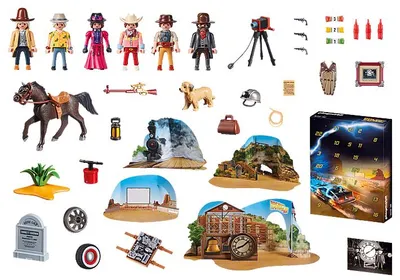Immagine prodotto di PLAYMOBIL Calendario dell'Avvento 70576 "Ritorno al futuro parte III