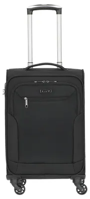 Produktbild von d&n Travel Line 6804 Kabinentrolley 55 cm, 4 Rollen, Volumen 35 l, Farbe Schwarz