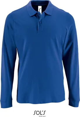Immagine prodotto di SOLs 02087 | Polo a maniche lunghe in piqué Perfect - Farbe: Royal Blue - Größe: XXL