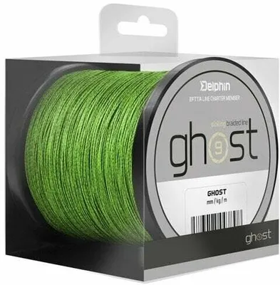 Produktbild von Delphin Ghost 8+1 Green 0,33 mm 300 m 18,1 kg Angelschnur
