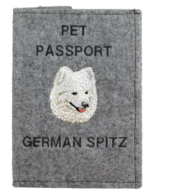 Obrázek produktu pro Art-Dog Obal na doklady – Německý špic – s výšivkou