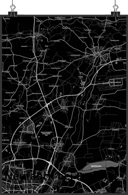 Produktbild von Mr. & Mrs. Panda Bild Neufahrn bei Freising DIN A5 - Geschenk, Wandbild, wanddeko, Stadt, Plakat, Dorf Karte Landkarte Map Stadtplan, Kunstdruck, drucke