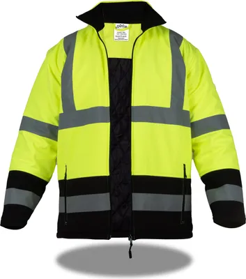 Produktbild von RODOPI FREEZ-Reflex Winter Arbeitsjacke Herren und Damen Gr.M Reflektierende Jacke wasserdicht EN ISO 20471:2013 & EN ISO 13688:2013 Warnschutzjacke
