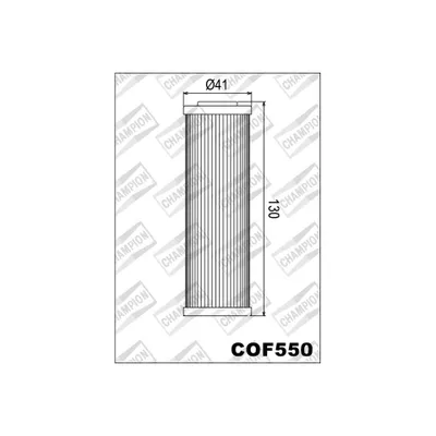 Obrázek produktu pro Olejový filtr CHAMPION HF650 COF550