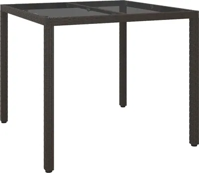 Immagine prodotto di Tavolo da Giardino Marrone 90 x 90 x 75 cm polyrattan