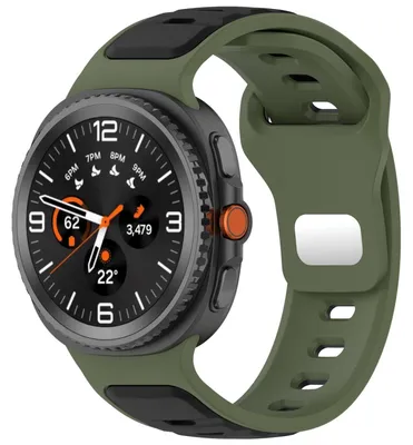 Produktbild von Silikon Armband für Samsung Galaxy Watch 9 / 8 / 8 Classic Reverse Buckle Design