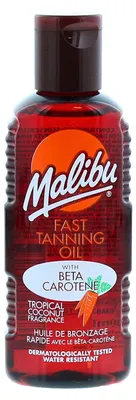 Productafbeelding van Malibu Fast Tanning Oil bruiningsolie voor snel bruinen 100 ml