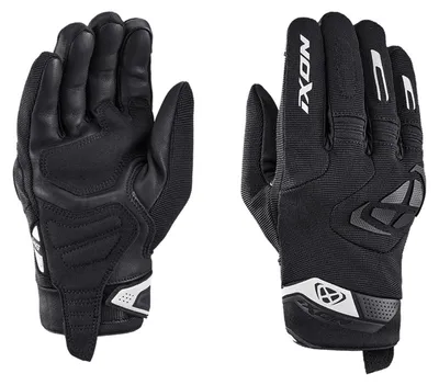 Produktbild von Ixon Sommerhandschuh Mig 2 Herren, schwarz/weiß - Größe M