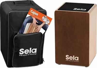 Produktbild von Sela Primera Brown Bundle Brown Wood-Cajon
