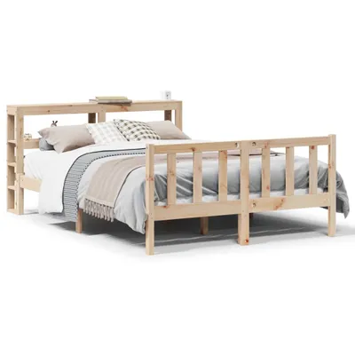 Produktbild von vidaXL Massivholzbett ohne Matratze 160x200 cm Kiefernholz