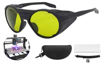 Laserschutzbrille 980/1064 nm, OD6+, PC-Rahmen, schwarz