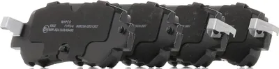 Produktbild von MAPCO Bremsbeläge Satz Hinten für MAZDA CX-5 (KE, GH) 6332