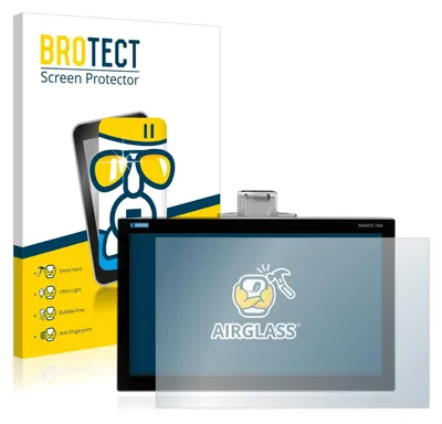 Produktbild von BROTECT Schutzglas für Siemens Simatic HMI TP1200 Comfort Pro Schutzfolie Panzer Folie Glas Display Schutz klar