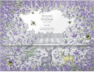 Produktbild von Woods of Windsor 5 Bögen Schrankpapier Lavendel
