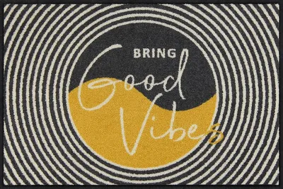 Produktbild von Salonloewe GOOD VIBES Fußmatte Wohnmatte 50 x 75 cm