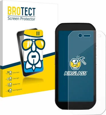 Produktbild von BROTECT Schutzglas für Caterpillar Cat S42 H+ Schutzfolie Panzer Folie Glas Display Schutz klar