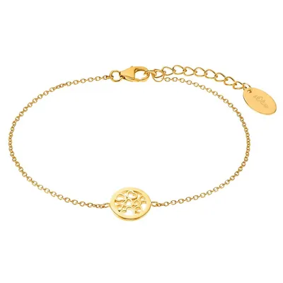 Produktbild von Armband Herz aus vergoldetem Sterlingsilber von s.Oliver