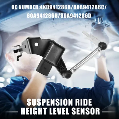 Image de Capteur De Niveau De Hauteur De Suspension Pneumatique pour Audi A6 Allroad No.4K0941286B | Capteur De Niveau De Hauteur Avant Droit 1 Pièce