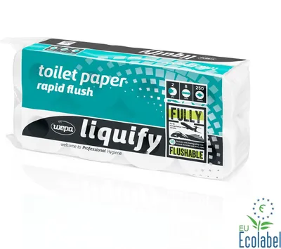 Obrázok produktu pre Satino toaletný papier Liquify 061600 2lg. 250 listov ws 8 ks/bal.