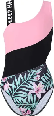 Produktbild von Mädchen Badeanzug Gr. 122-128 Cm Bademode Blumen Bikini Tankini Einteiler Kinder Badebekleidung Sommer Schwimmanzug Strandbikini