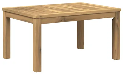 Immagine prodotto di vidaXL Tavolino bianco, 50 x 68,5 x 36 cm, in legno massello di acacia