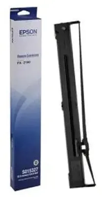 Obrázek produktu pro Epson Barvicí páska čená S015327, - FX-2190IIN - FX-2190II - Epson FX-2190N - Epson FX-2190, Černá, Jehličková maticová, 9-pinový, 12000000 znaků, Černá