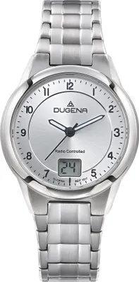 Produktbild von Dugena 4461126 Damen-Funkuhr Gent Titan