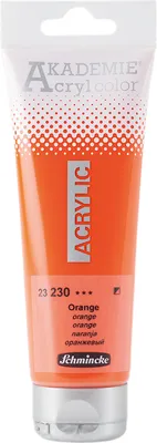 Schmincke 120ml AKADEMIE Acryl color Orange Acryl  23 230 012